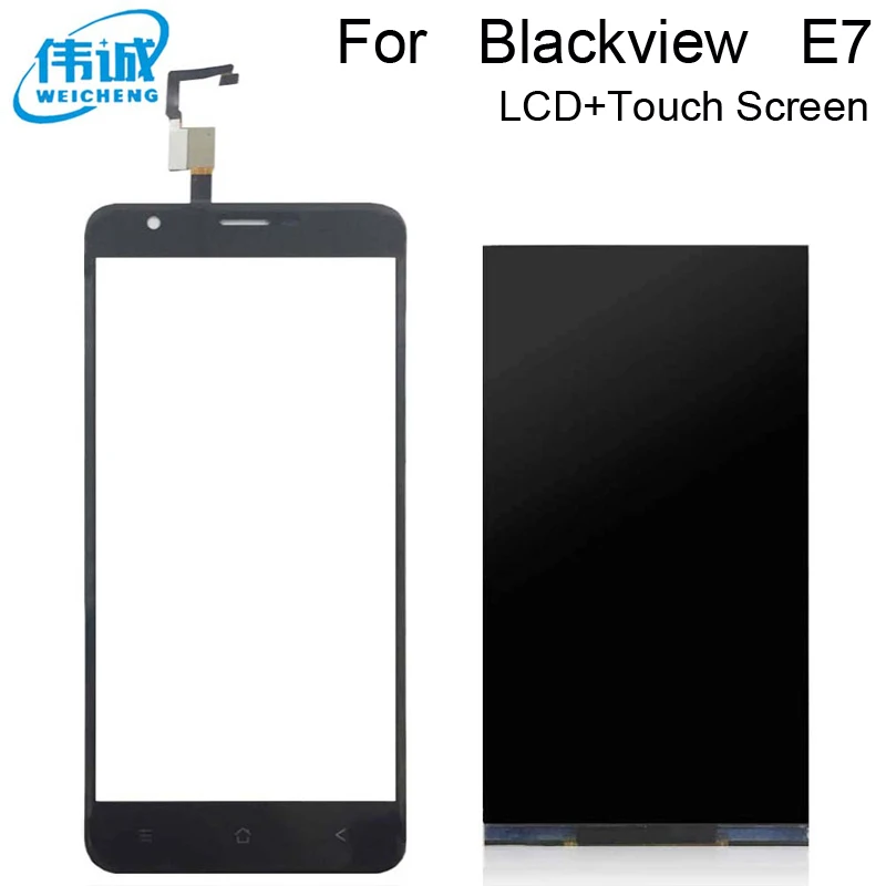 WEICHENG для Blackview E7 Сенсорная панель Сенсорный экран дигитайзер Датчик + ЖК-дисплей