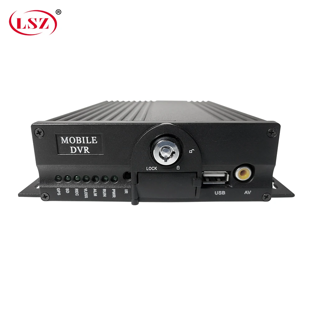 LSZ новый список 4G gps WiFi g сенсор 4CH двойная SD карта Мобильный DVR AHD 720P Запись