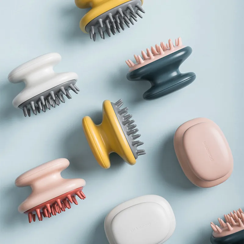 

Ручной душ ABS насадка для тела Массажная расческа эргономичный шампунь для мытья волос гребень с широкими зубьями меридианного массажа щет...