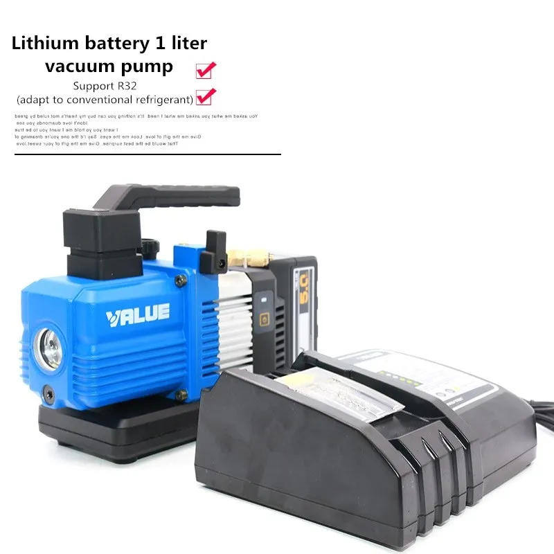 

220V 180W 18V VRP-2DLi Vacuum Pump Brushless DC Lithium Battery Vacuum Pump Air Extractor Refrigeration Air Conditioner R32