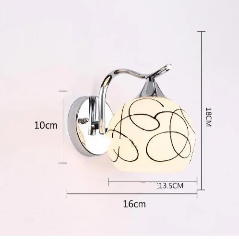 Настенный светильник в стиле лофт для ванной комнаты настенный с аппликацией