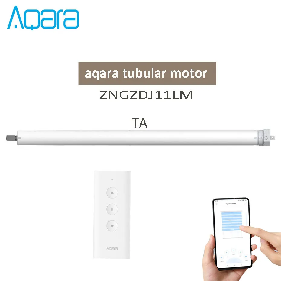 Мотор Aqara Zigbee с вращающимся затвором установка времени для двигателя умных штор