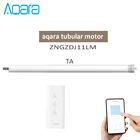 Мотор Aqara Zigbee с вращающимся затвором, умный двигатель для занавесок, настройка времени, дистанционное управление через приложение Aqara Home, необходимо работать со станцией Aqara Hub