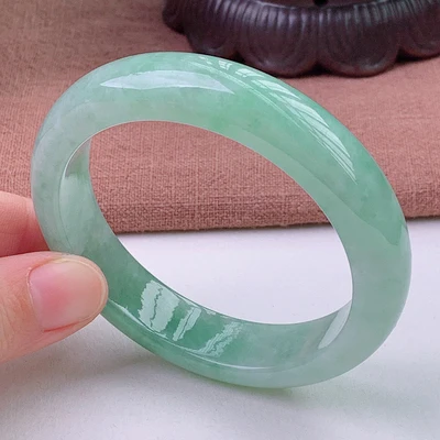 

Ювелирные изделия Zheru натуральный светильник бирманский нефрит 54 мм-64 мм браслет элегантные принцессы ювелирные изделия лучший подарок для...