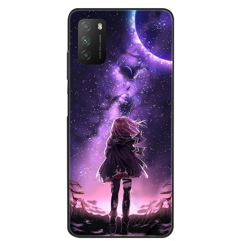 For Poco M3 Case Cover Bumper On For Xiaomi Poco M3 TPU Soft Silicone Case M 3 POCOM3 Pro 5G 2021 Back Cover M4 Pro 5G Coque