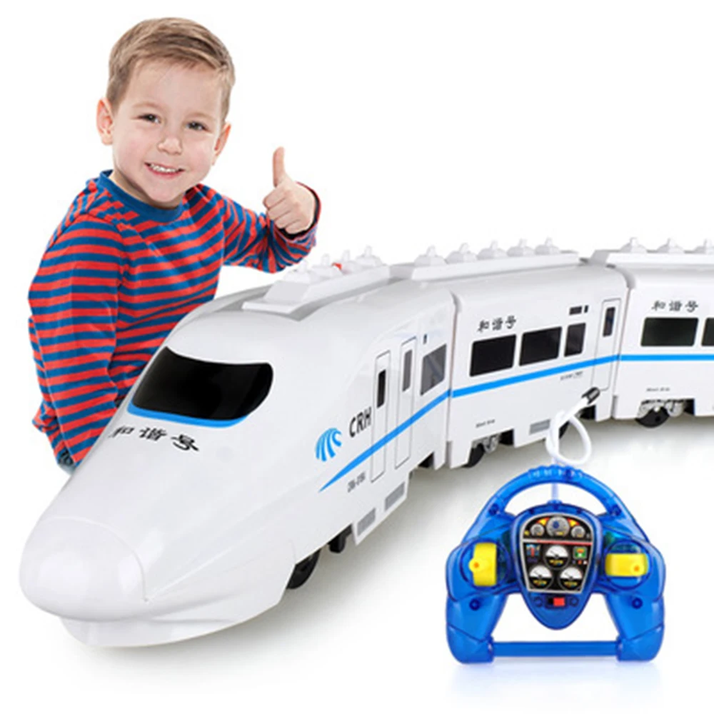Игрушечный поезд электрическое моделирование пуля Высокоскоростная Модель