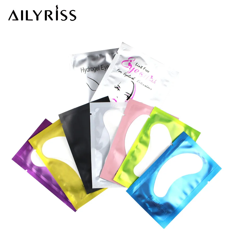 

Инструменты для наращивания ресниц, 20/50/100 пар, набор кистей для накладки глаз для женщин, профессиональный патч для ресниц