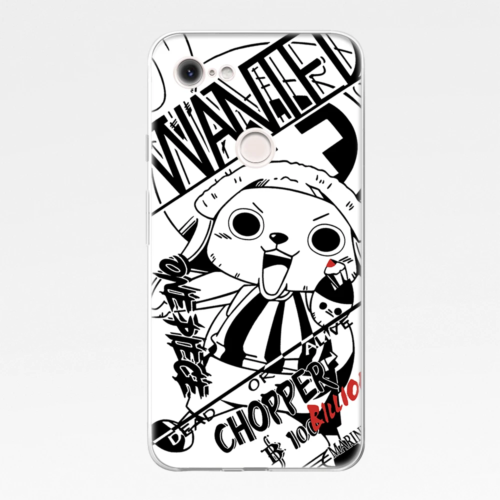 

Anime One Piece Phone Case For Google Pixel 5 4a 4 3a 3 2 XL Soft Silicone TPU Cover for Pixel 5XL 4XL 3XL 2XL Coque Capa Funda
