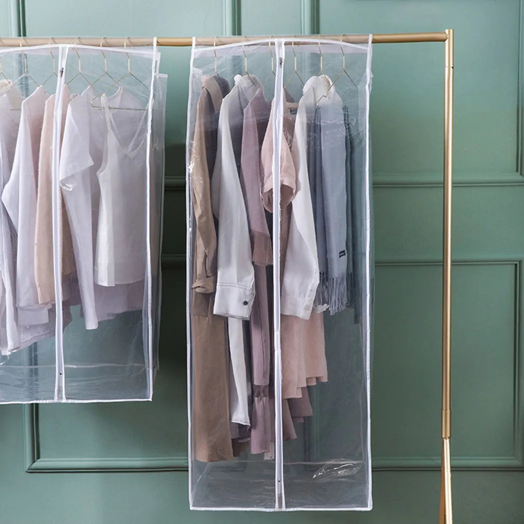 

1PCS 60*50*120cm Transparent Clothing Cover Protector Garment Suit Coat Dustproof Storage Bag Washable, Can Be Repeatedly Used