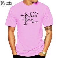 new 2021 printed men t shirt cotton short sleeve classic 555 timer chip schematic circuit t shirt1 women tshirt