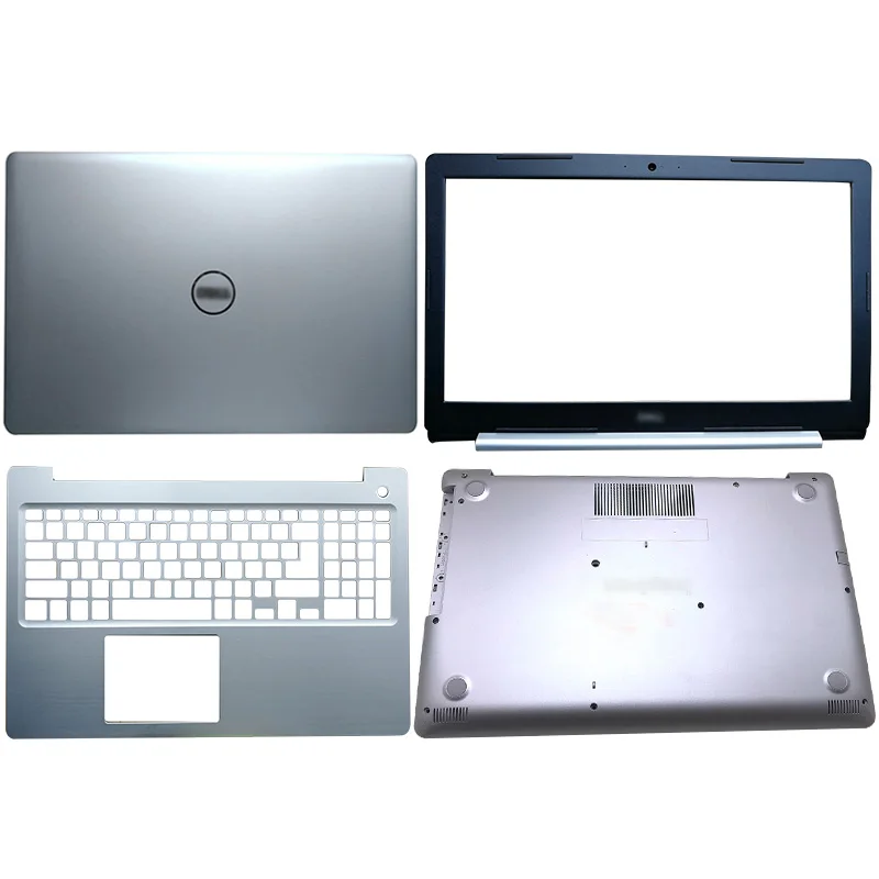 

Новый ноутбук для Dell Inspiron 15 5570 5575, задняя крышка ЖК-дисплея/Передняя панель/Упор для рук/Нижняя деталь 0x4ftd 0M1FJK 0YKN1Y 01JPXK, серебристый