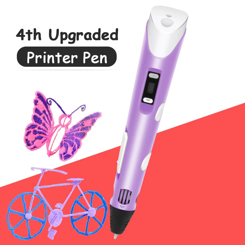 Новинка 3D игрушки для рисования светодиодный дисплей умная Ручка печати DIY ручка