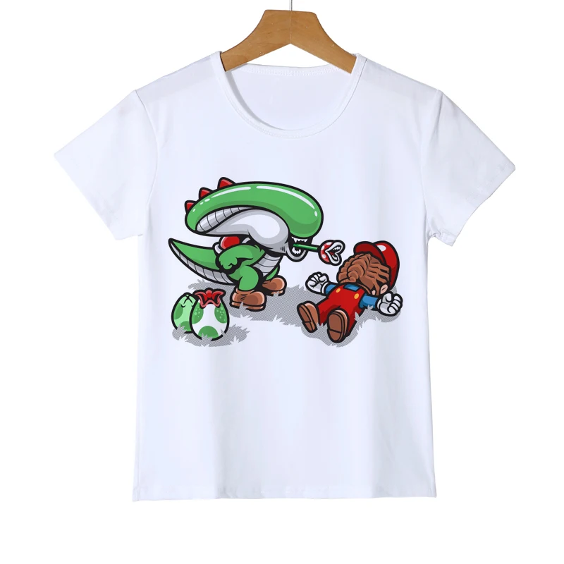 Модная Детская футболка с принтом Звездные войны изображением Йоды/Дарта