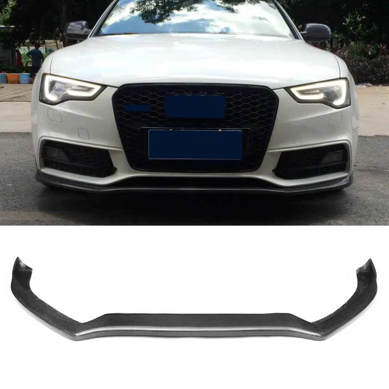 Автомобильный передний бампер для Audi A5 Sline S5 8T 2012 - 2016 нестандартный губ из