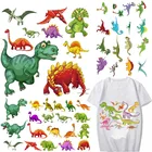 Нашивка для одежды с рисунком динозавра, монстра, большой птицы