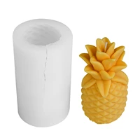 candle mold simulation pineapple silicone mould cupcake decoration bakeware charms baking mold cookie mold soap mould