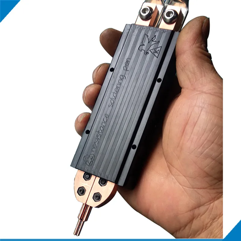 

1pc Spot Welder Pen Welding Pin Integrated Automatic Trigger Slider Pressure Adjustable Hand-held Welding Pen Auto Welding Tools