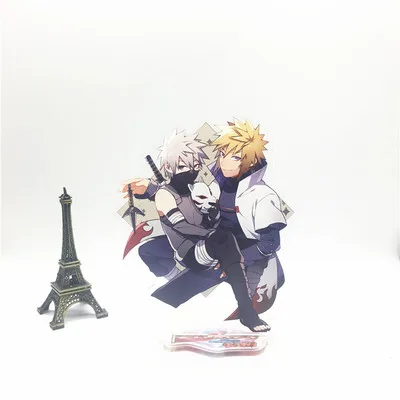 16 Брелок в стиле аниме Наруто Jiraiya Sabakuno Gaara Саске Хатаке Какаши Hoshigaki Kisame милый забавный мультфильм акриловый брелок - Цвет: 16