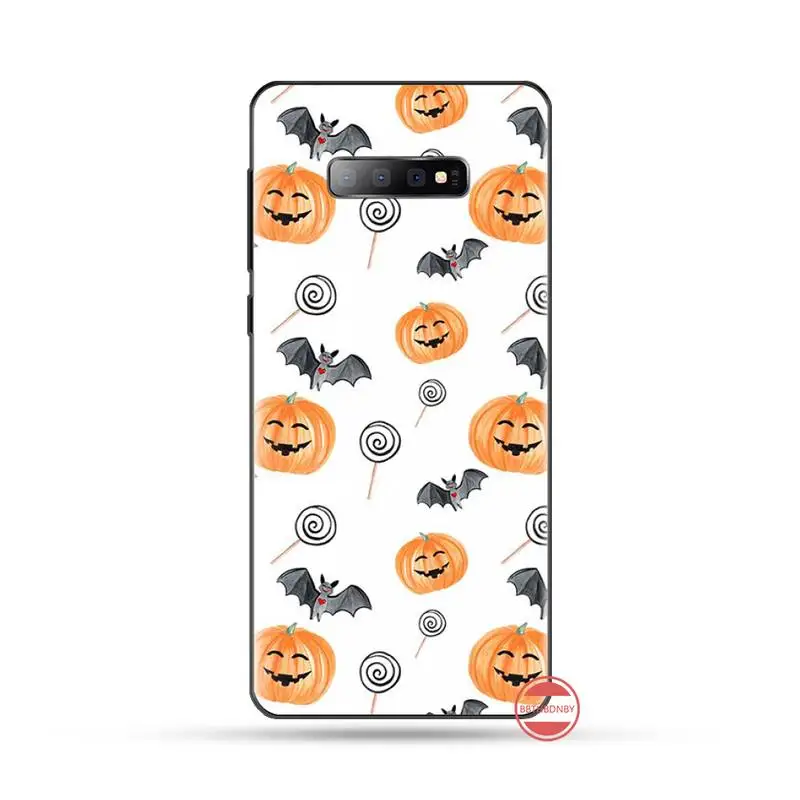 Милый маленький призрак с тыквой на Хэллоуин чехол для телефона Samsung S6 S7 edge S8 S9 S10 e