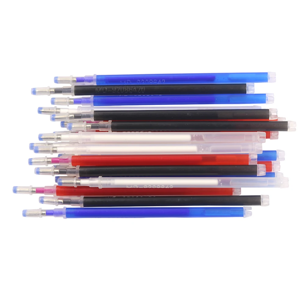 20 шт. стираемые ручки сменные термо-маркеры для одежды кожаные аксессуары