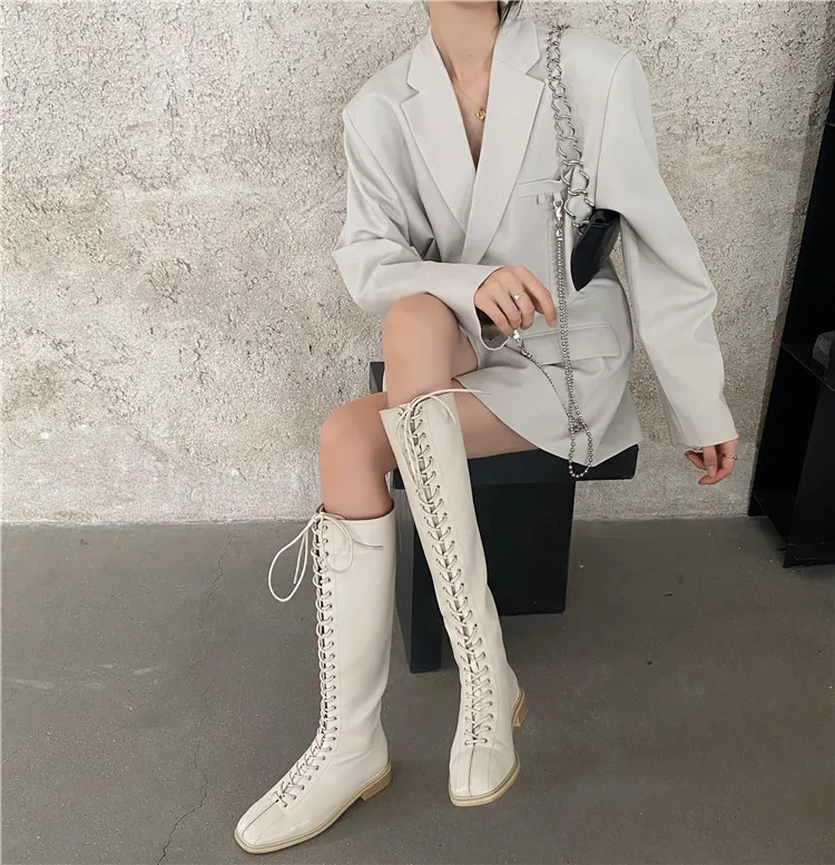 

Shoes Round Toe Women's Rubber Boots Sexy Thigh High Heels High Sexy Boots-Women Winter Footwear Rain Over-the-Knee