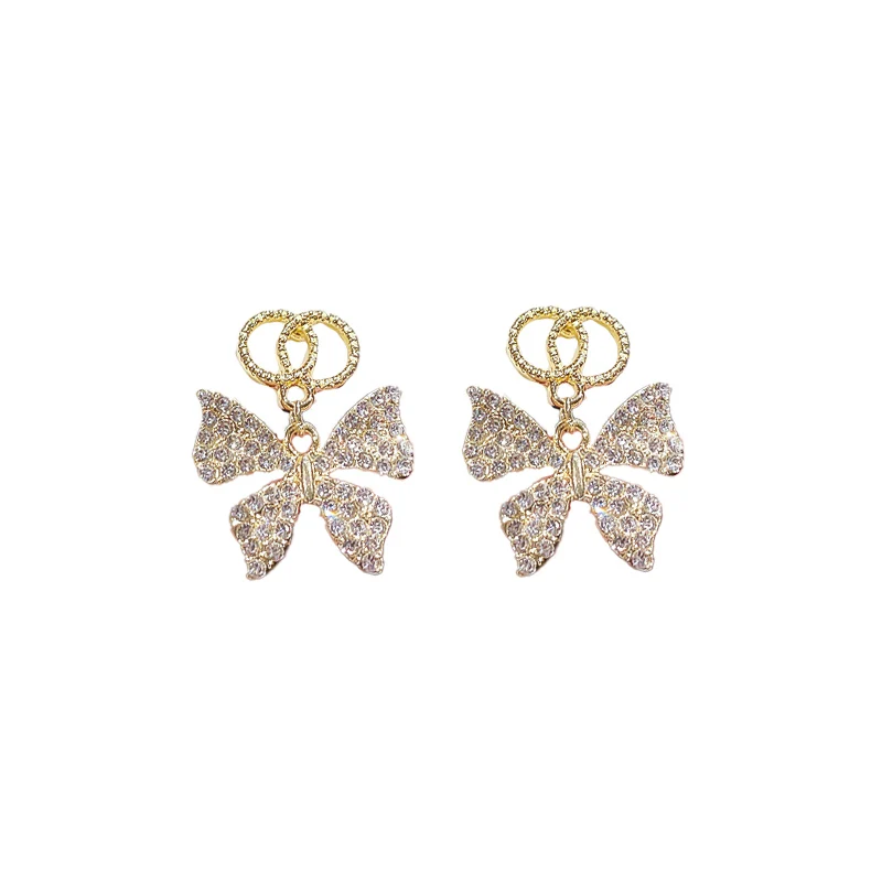 

2021 new Cute Butterfly Earrings for Women Street Style Drop Earrings Korean Fashion Dangle Earrings Jewelry Gifts Oorbellen