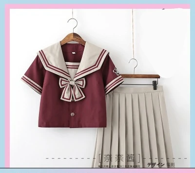 Школьная форма Jk милый Повседневный матросский костюм для девочек платье Jpanese