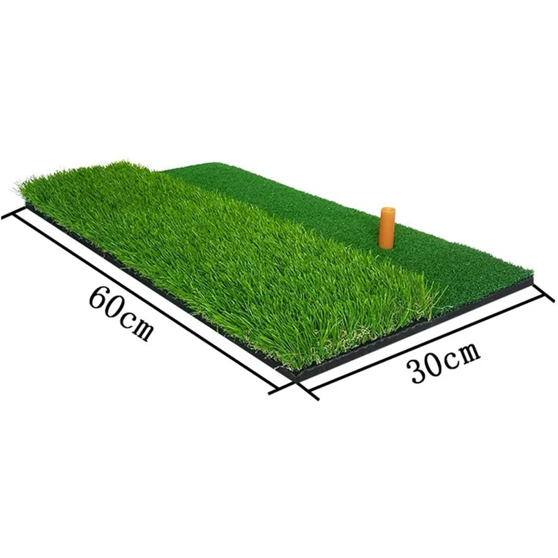 

Golf Mat for Artificial Lawn Grass Pad Golf Hitting Practice Training Mat for Indoor Outdoor Golf Swing
