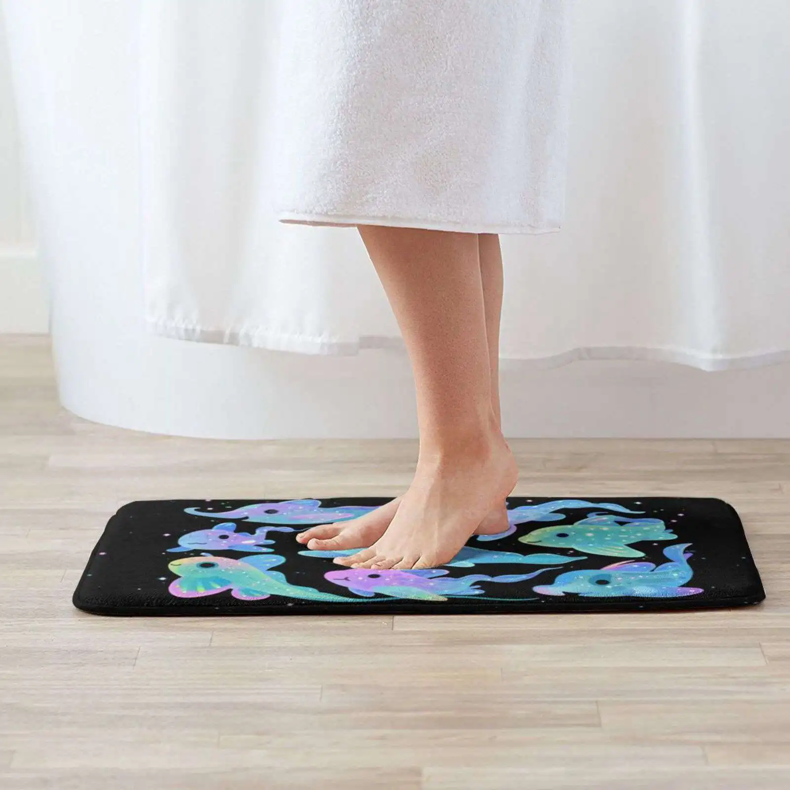 Мягкий домашний Противоскользящий коврик Chimaera - Dark для всей семьи ковер