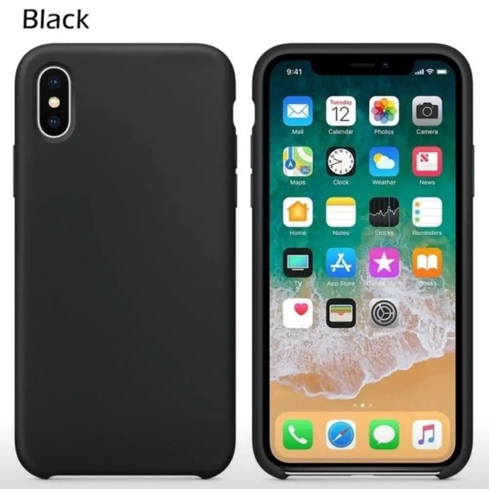 Цветной оригинальный официальный жидкий силиконовый чехол для iPhone 11Pro Max XR XSMAX 8 7 6s