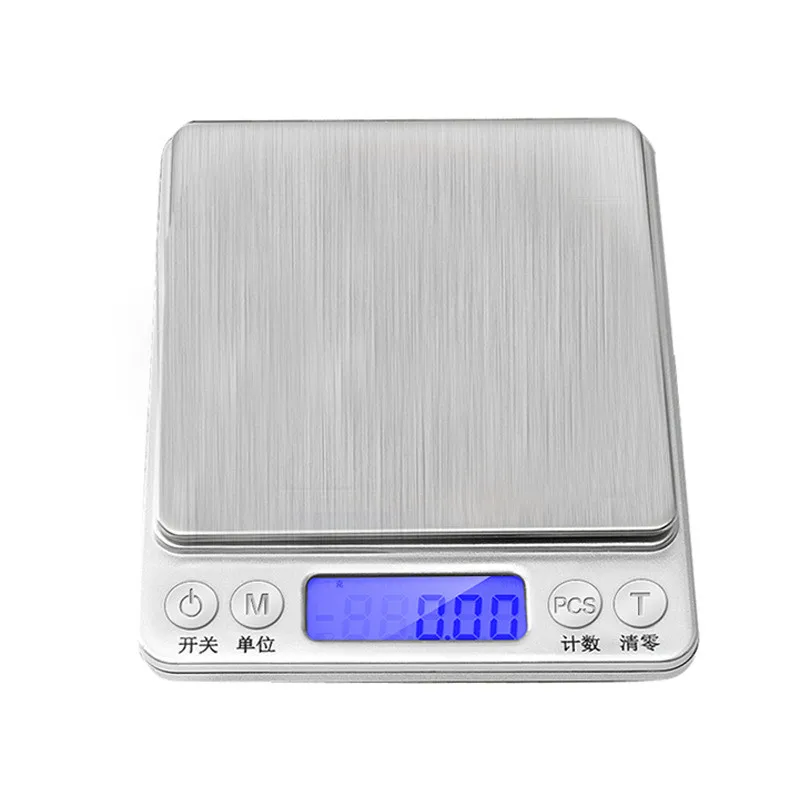 Цифровые многофункциональные кухонные весы для продуктов нержавеющая сталь 3 кг
