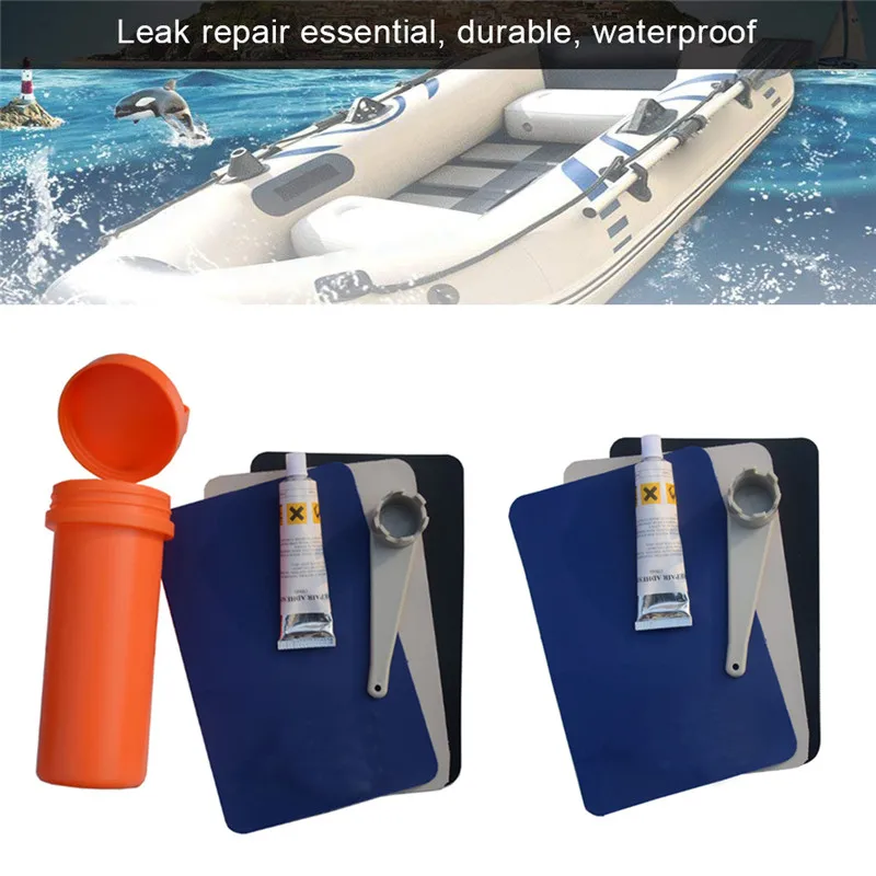 

Boat Patch Glue Kit Adhesive Raft Drifting Canoe Puncture Repair Tool Accessories For Inflatable Ball Sofa Pool Swim Ring