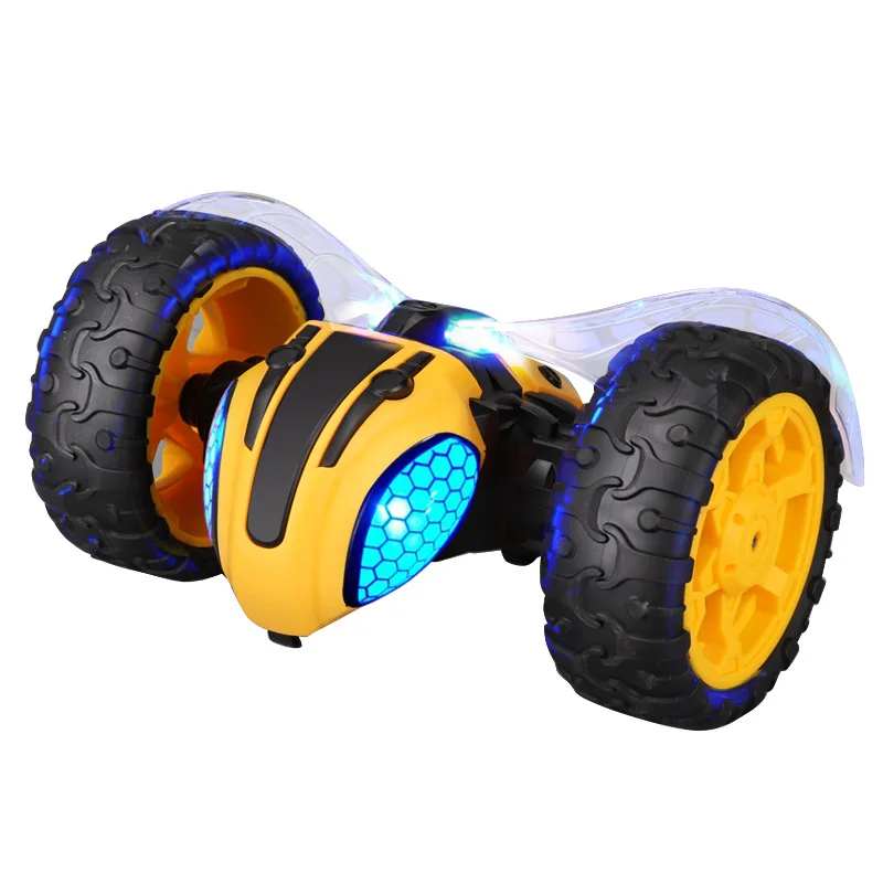 

1:14/1: 8 New Explosive Lightning Hornet Stunt Car 2.4G Remote Control Car 360 Rolling Light Fall Resistance Children's Toy