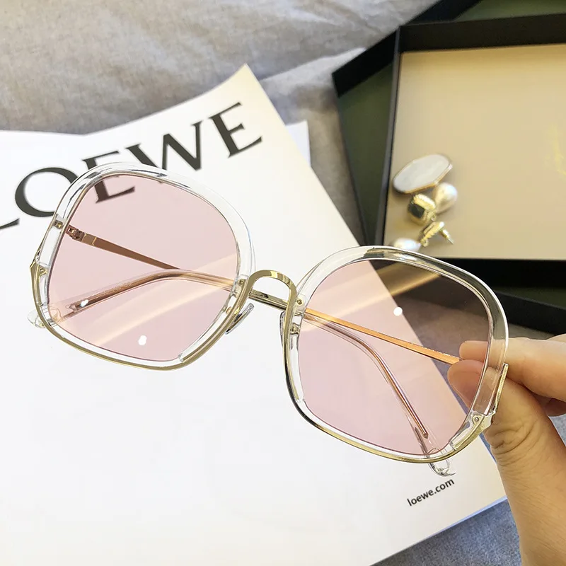 Очки солнцезащитные женские в квадратной оправе модные классические винтажные