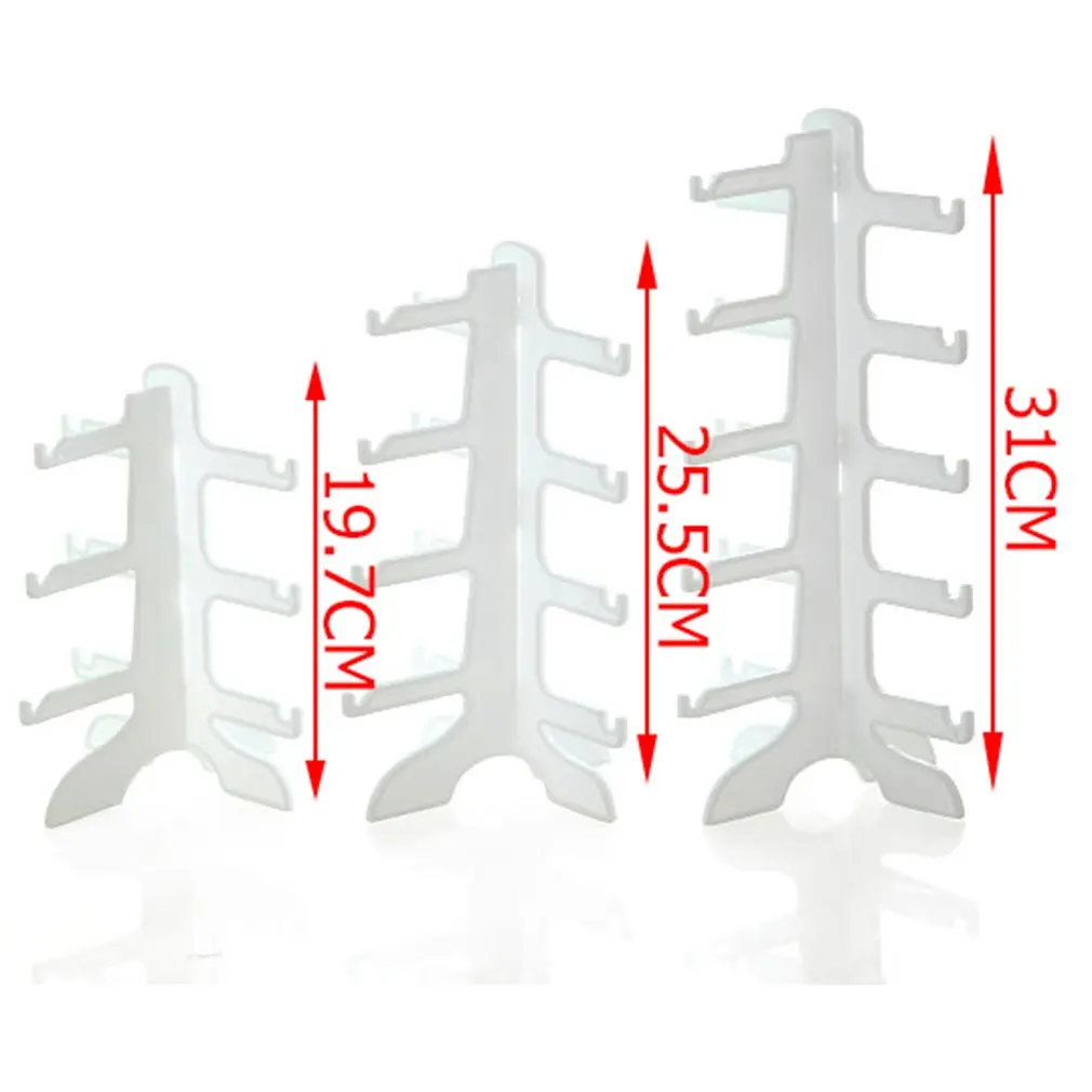 

4 Layer Plastic Frame Display Stands 3 Colors Fashion Sun Glasses Eyeglasses Plastic Eyewear Counter Showing Stand Holder Rack