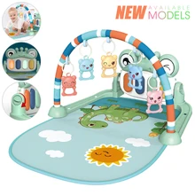 Baby Music Rack Play Mat Puzzle Carpet With Piano Keyboard Kids Infant Playmat Gym Crawling Activity Rug Toys for 0-12 Months