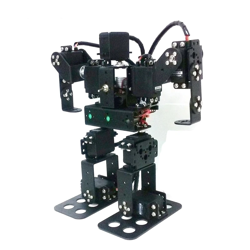 Самодельный робот 9 градусов свободы гуманоидный для Arduino танцевальный ходячий