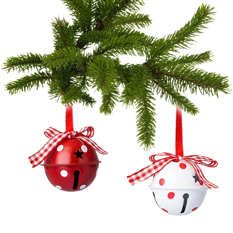 

12 шт. большие рождественская подвеска-колокольчик наборов DIY рождественские колокольчики Ремесло Металл
