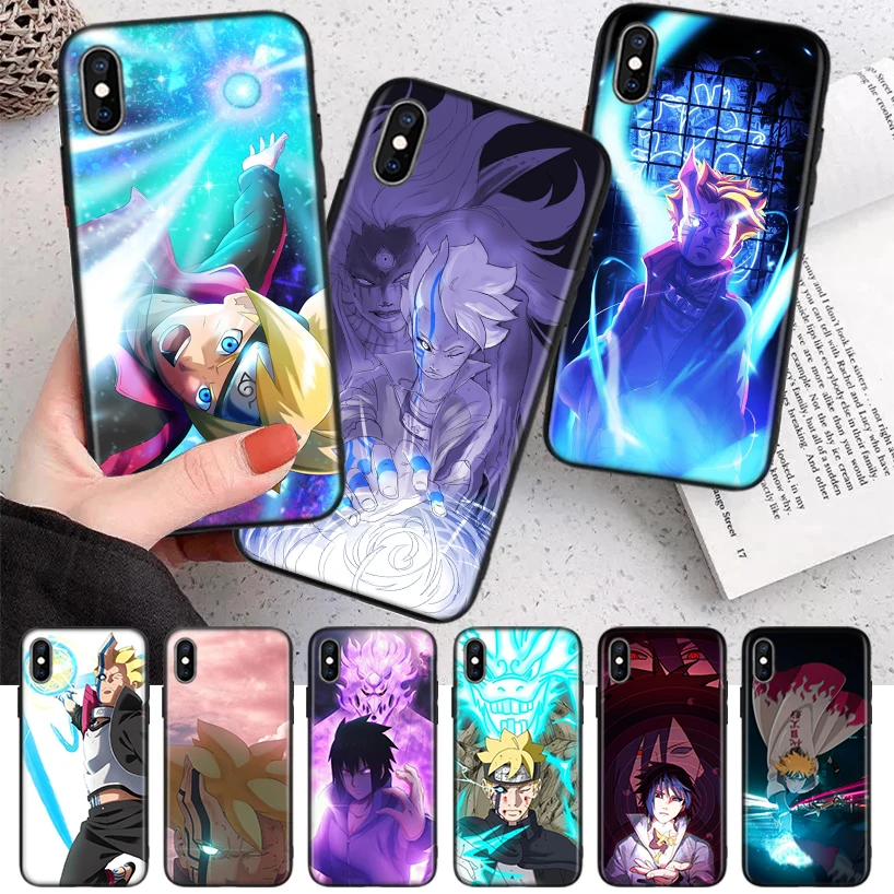 

Anime Boruto Silicone Case Coque For iPhone 11 Pro Max 12 Mini 13 X XS XR 7 8 6 6S Plus 5 SE Phone Shell Cover Funda