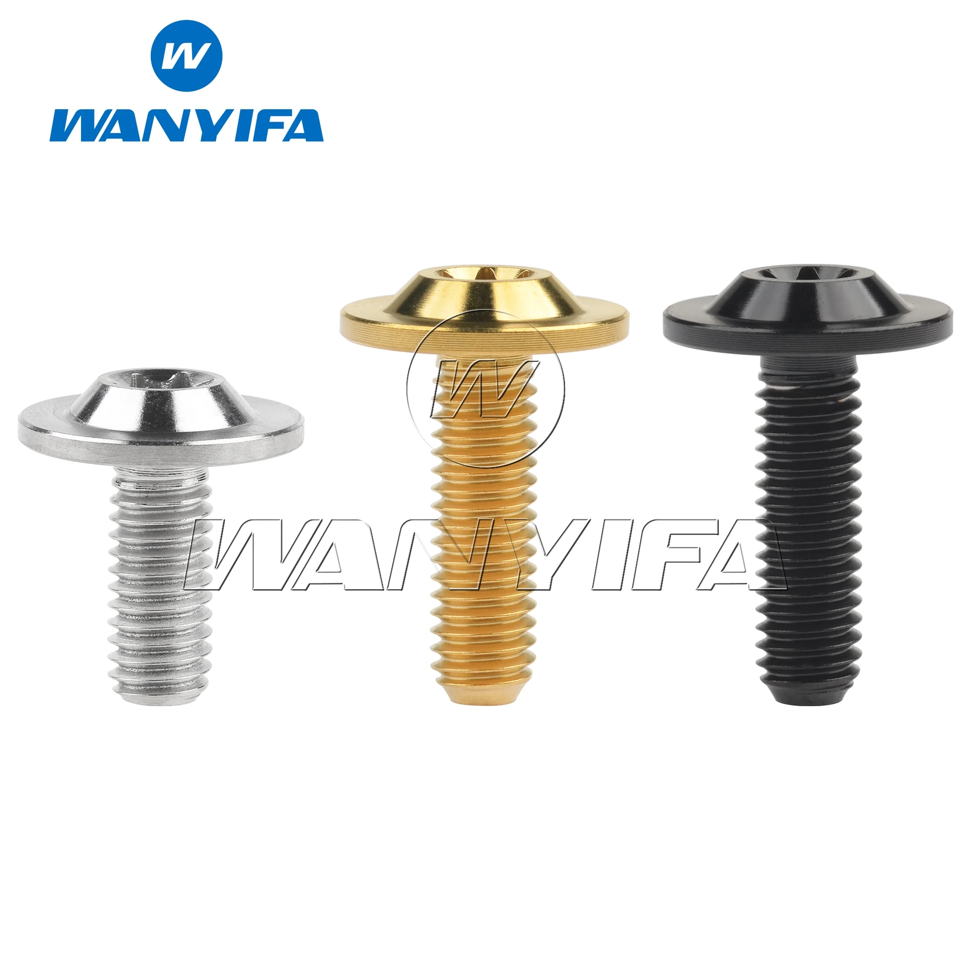 Титановый болт Wanyifa M6x15/20 мм T30 Torx измененный винт для велосипеда мотоцикла |