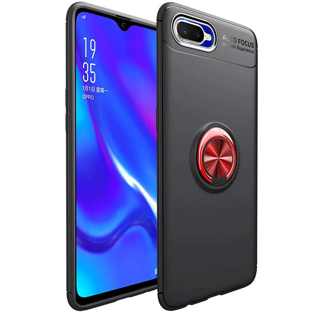 Чехол для Oppo Reno A чехол RenoA Coque автомобильная подставка телефона Магнитный cph1983. |