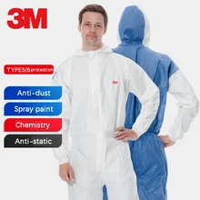 3M 4535 химическая защитная одежда соединенная шляпа Пыленепроницаемая медицинская лаборатория антистатический защитный костюм 3M 4535 химическая защитная одежда соединенная шляпа Пыленепроницаемая медицинская лаборатория антистатический защитный костюм