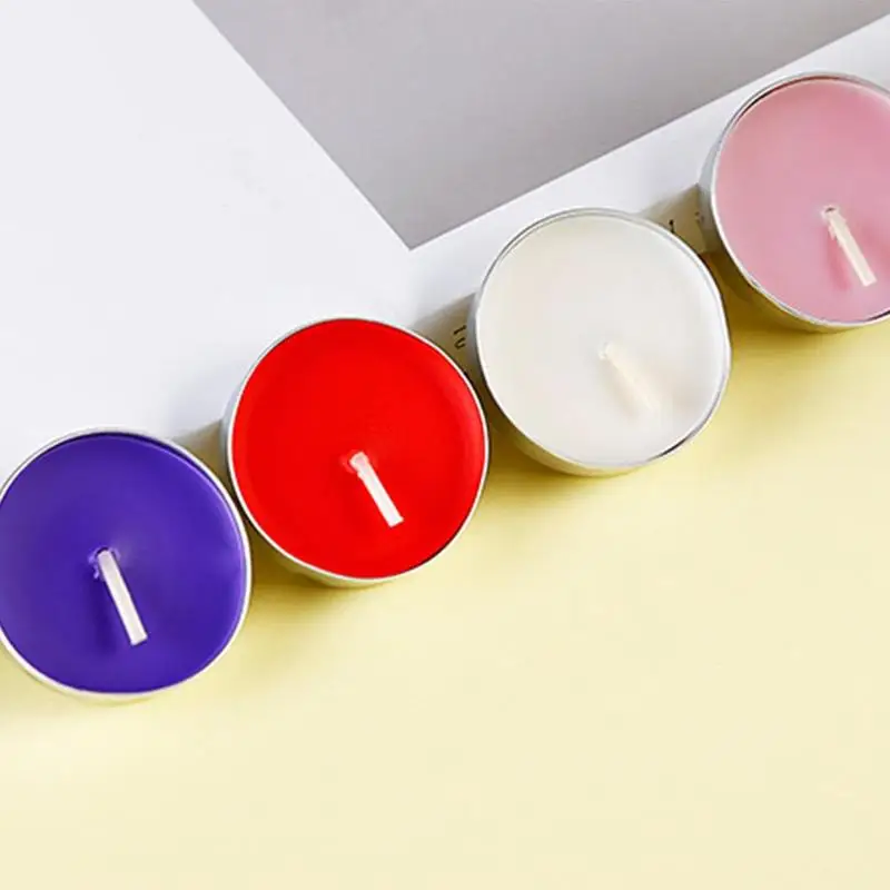 50 шт./компл. бездымного ароматические свечи День рождения маятник ароматерапия