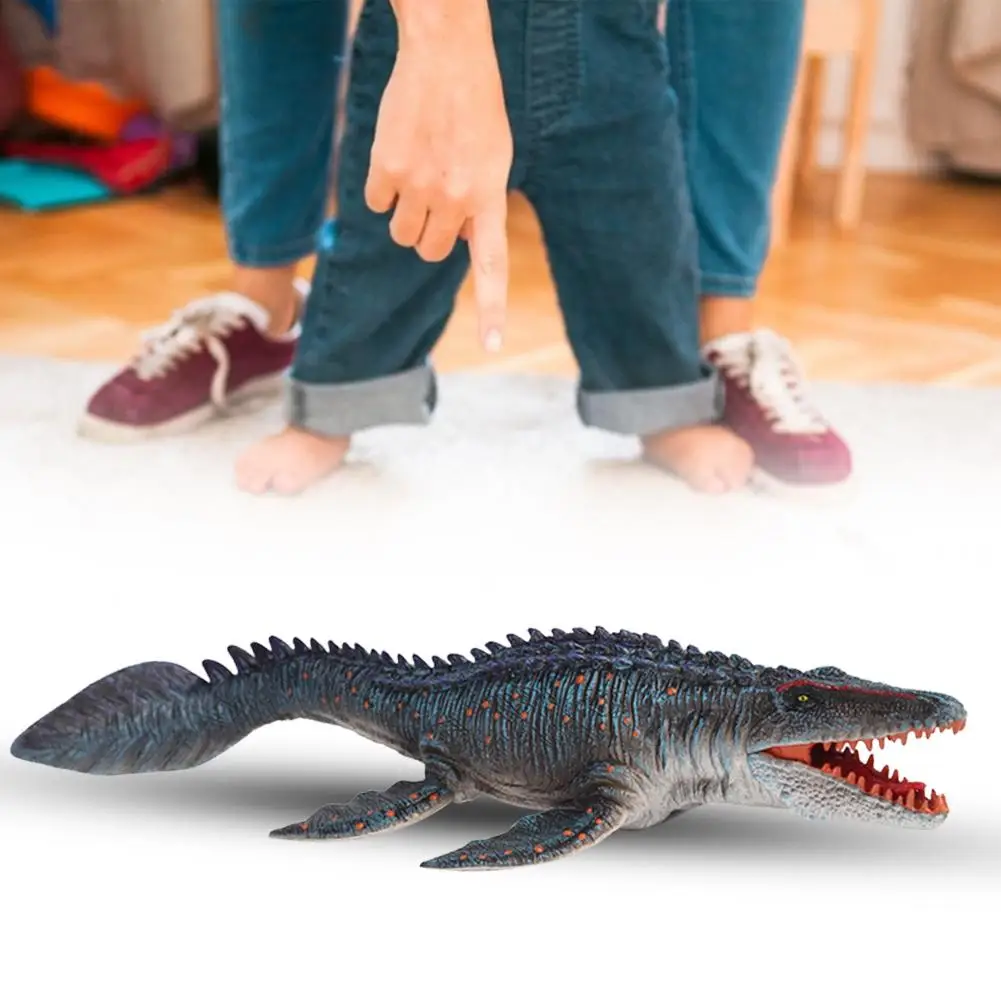1 шт. 34 см Статуэтка динозавра реалистичный Mosasaurus динозавров игрушки Пластик