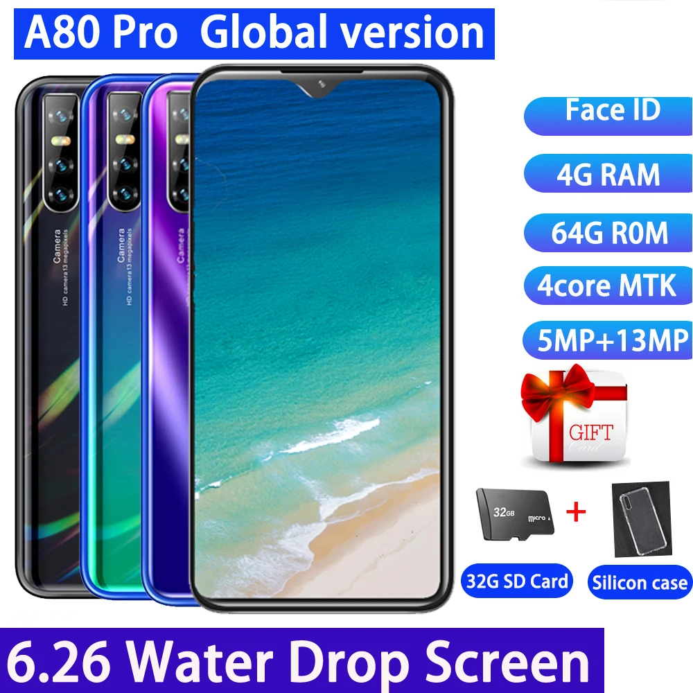 Смартфон A80 Pro 4+64ГБ | Мобильные телефоны и аксессуары