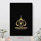 LUMPINEE Муай Тай боксерский стадион Тайланд плакат украшение для дома настенные картины для гостиной Холст Живопись Водонепроницаемый
