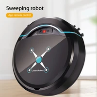 rechargeable smart robot vacuum cleaner automatic dust cleaner sweeping mopping low noise dry wet cleaning machine lazy sweeper
