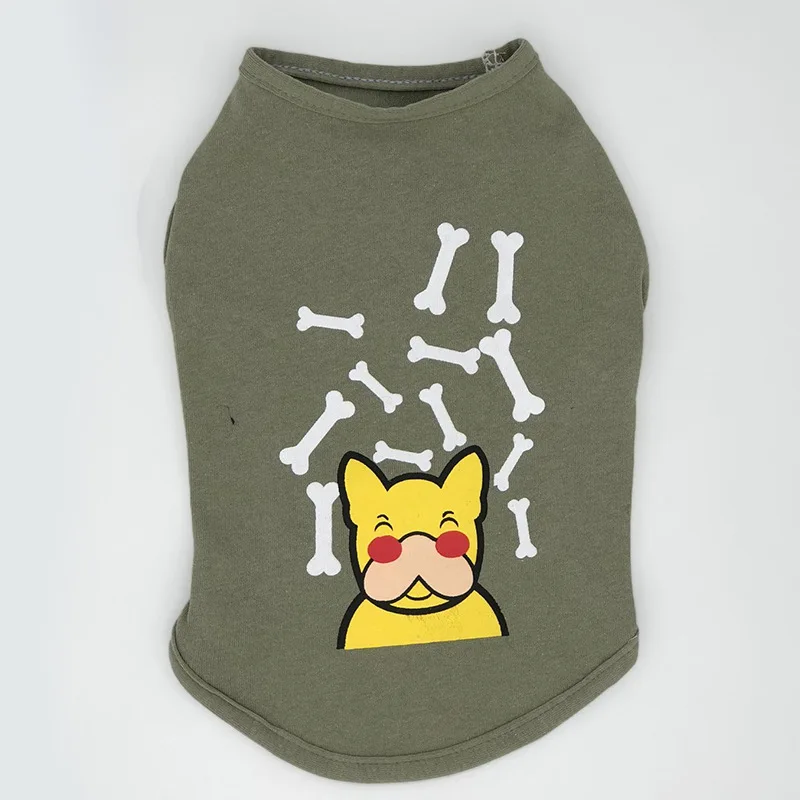 

Pet Spring Vest Dog Clothes Cute Breathable Two-legged Pet Vest