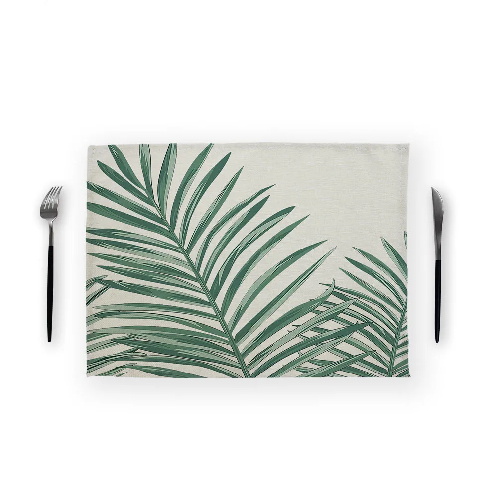 Растение Monstera Serviette De Table Fabric салфетка чайное полотенце 43*32 см льняные салфетки для свадьбы бумажная салфетка украшение дома