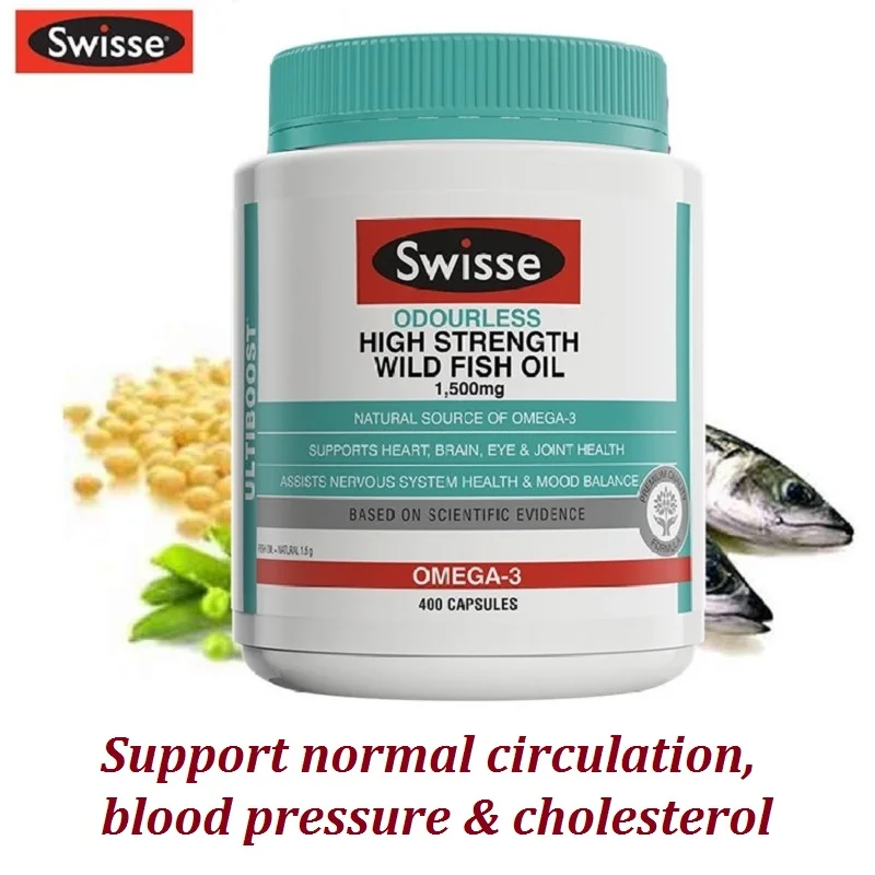 Дикое Рыбное масло без запаха 1500 мг 400 капсул|Автозагары и бронзаторы для тела| |